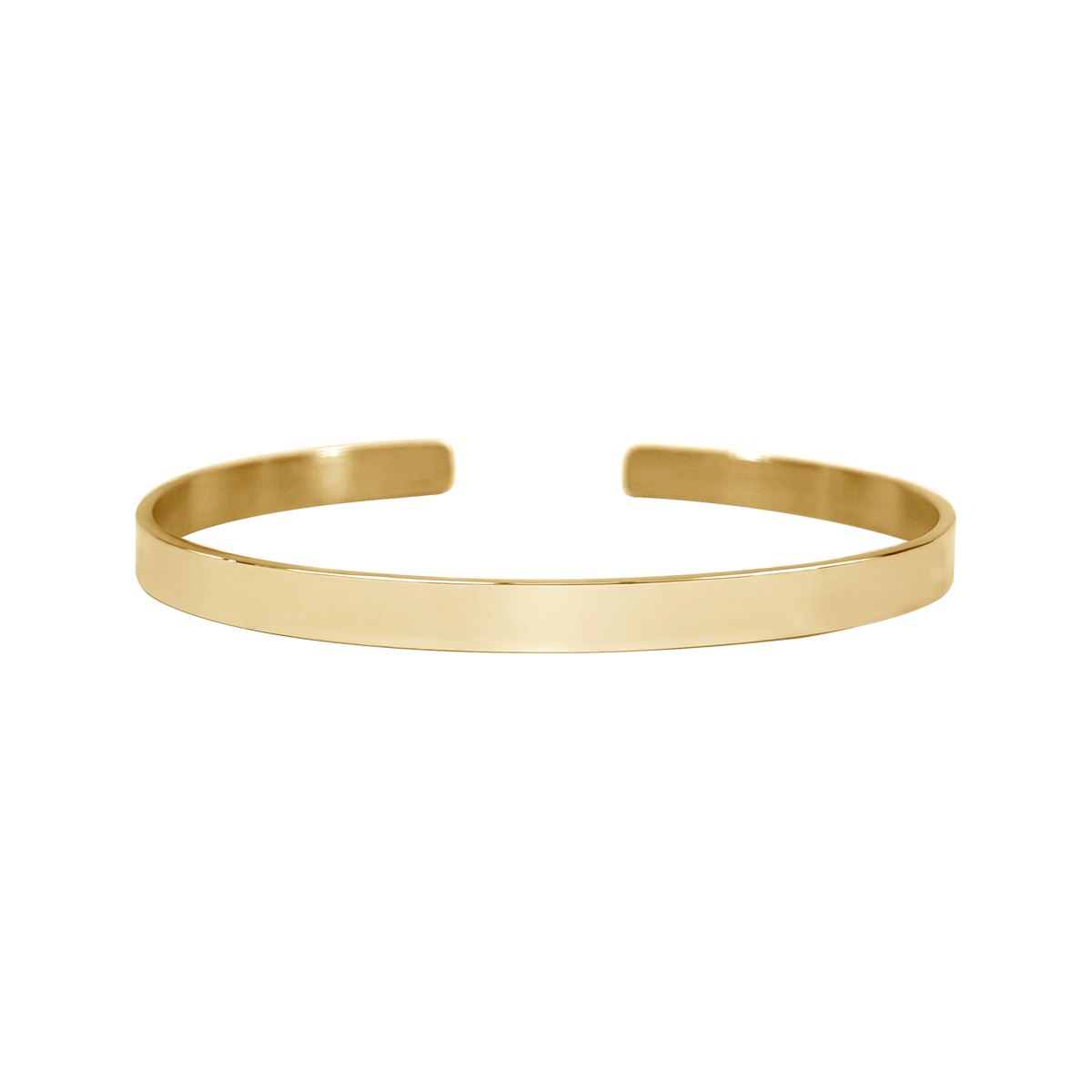 Engravable Bangle Cuff Bracelet — Custom "Print it your way" Personalized Bracelet