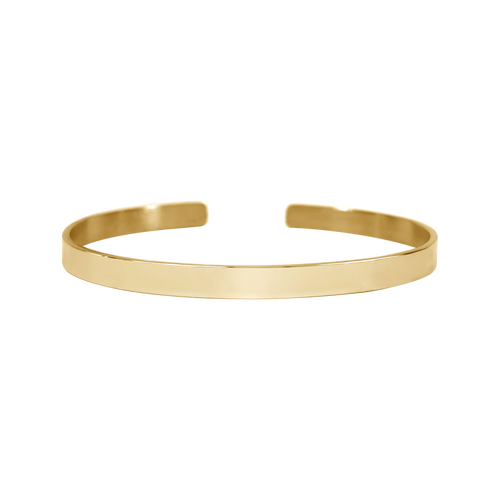 Engravable Bangle Cuff Bracelet — Custom "Print it your way" Personalized Bracelet